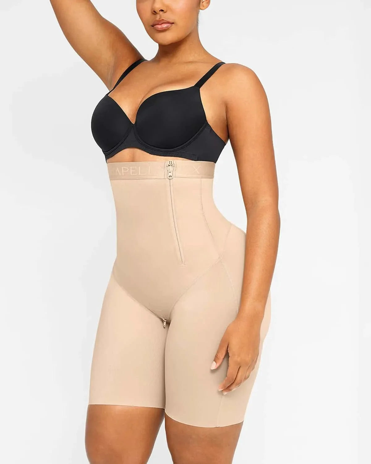 Hochtaillierte Figurformende Shorts für einen Perfekt geformten Po