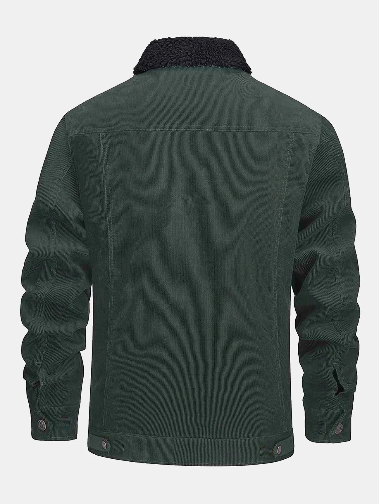 Cordjacke mit Teddyfutter