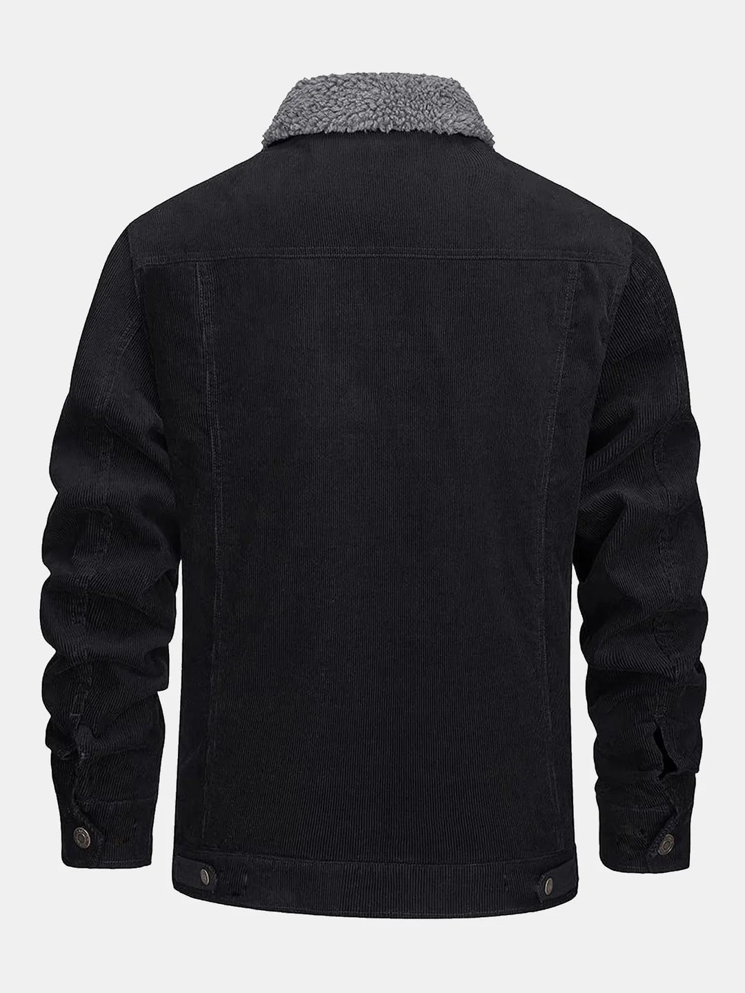 Cordjacke mit Teddyfutter