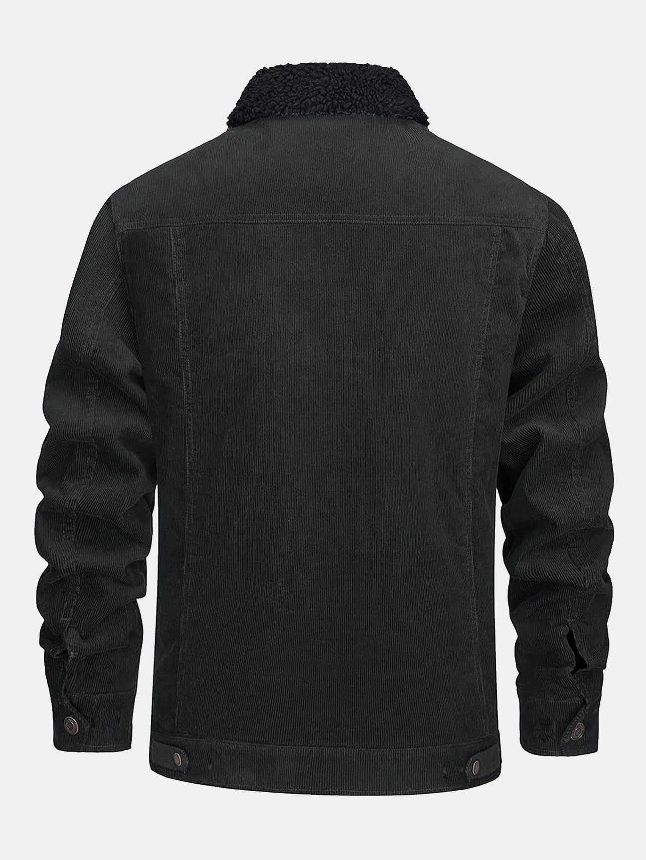 Cordjacke mit Teddyfutter