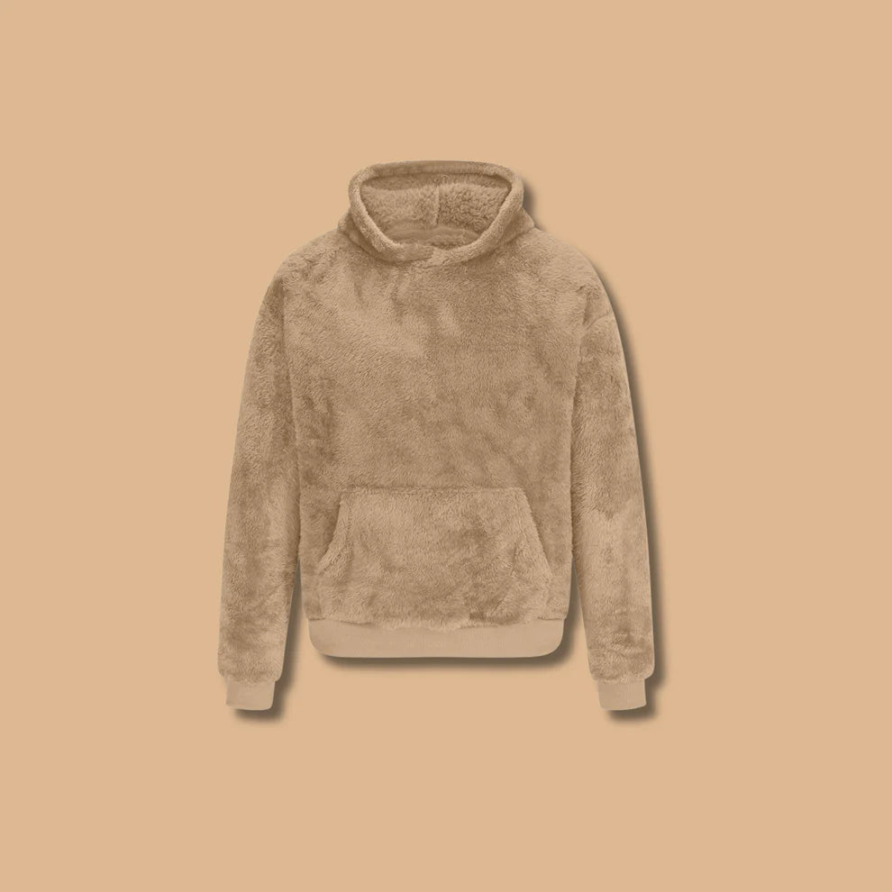Kuscheliger Teddy-Hoodie für kalte Tage