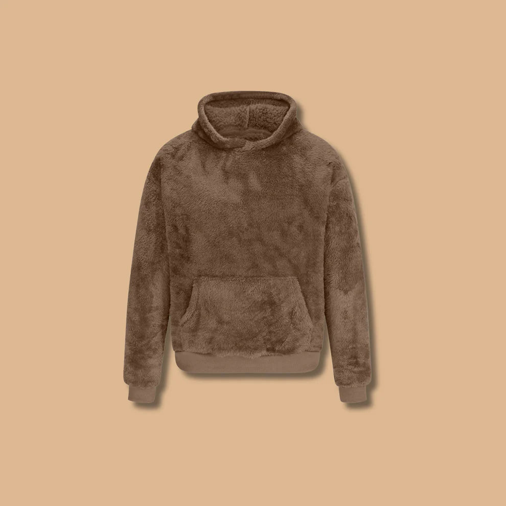 Kuscheliger Teddy-Hoodie für kalte Tage