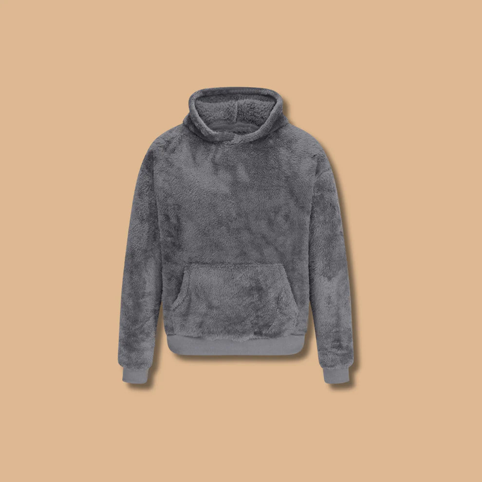 Kuscheliger Teddy-Hoodie für kalte Tage