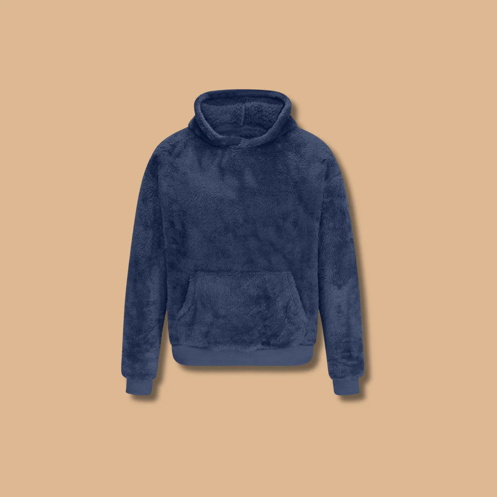 Kuscheliger Teddy-Hoodie für kalte Tage