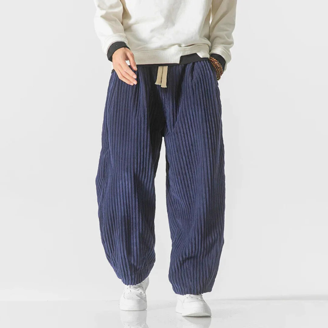 Gemütliche Cord-Loungehose für entspannte Tage