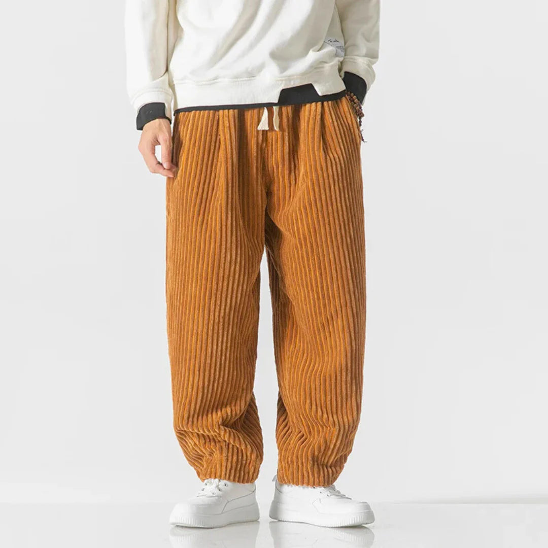 Gemütliche Cord-Loungehose für entspannte Tage