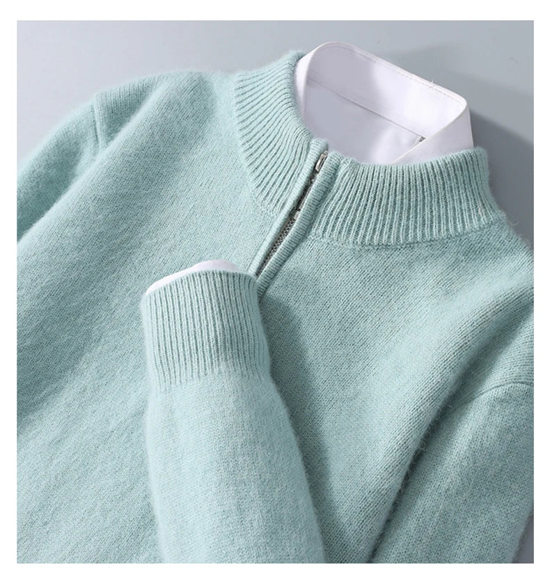 Mason Roy Kaschmir: Eleganter Pullover aus Ladakhi-Kaschmir