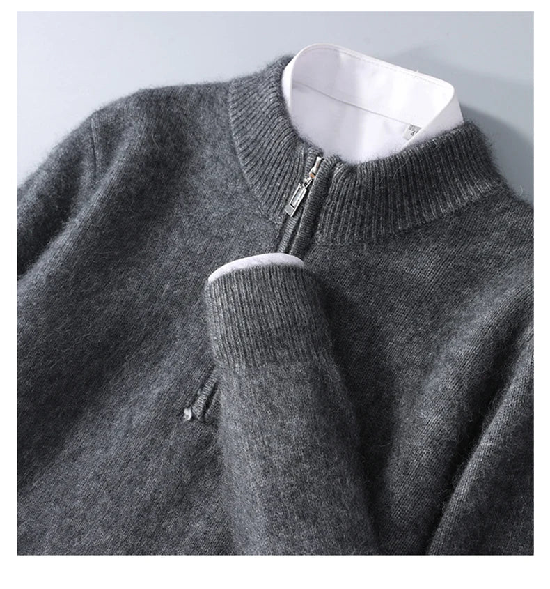 Mason Roy Kaschmir: Eleganter Pullover aus Ladakhi-Kaschmir