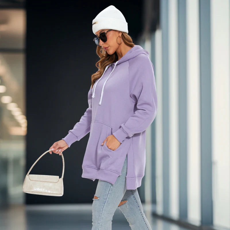 Übergroßes Hoodie-Kleid – Bequem, Stylisch und Vielseitig