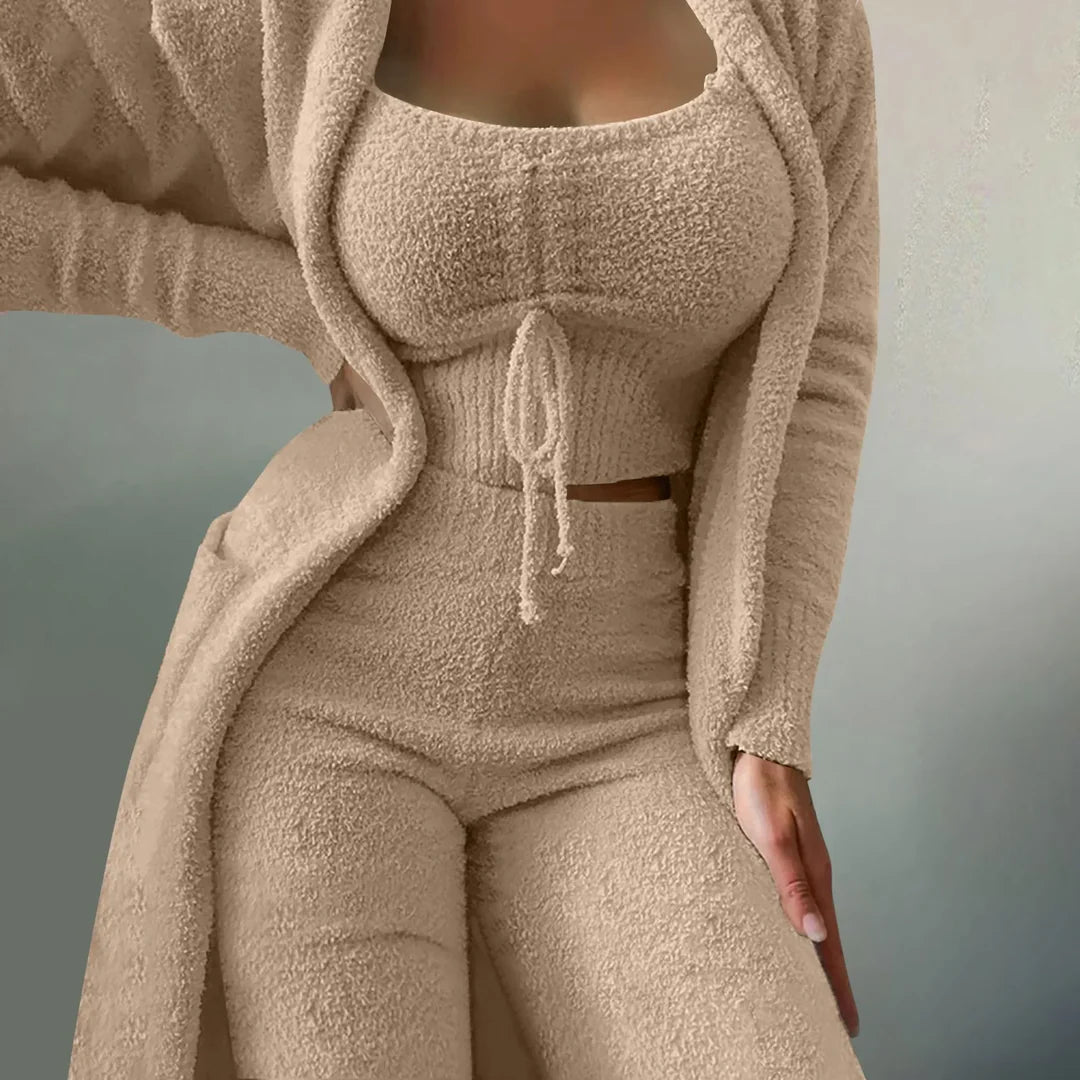 Warme Umarmung – 3-teiliges Set für Komfort und Stil
