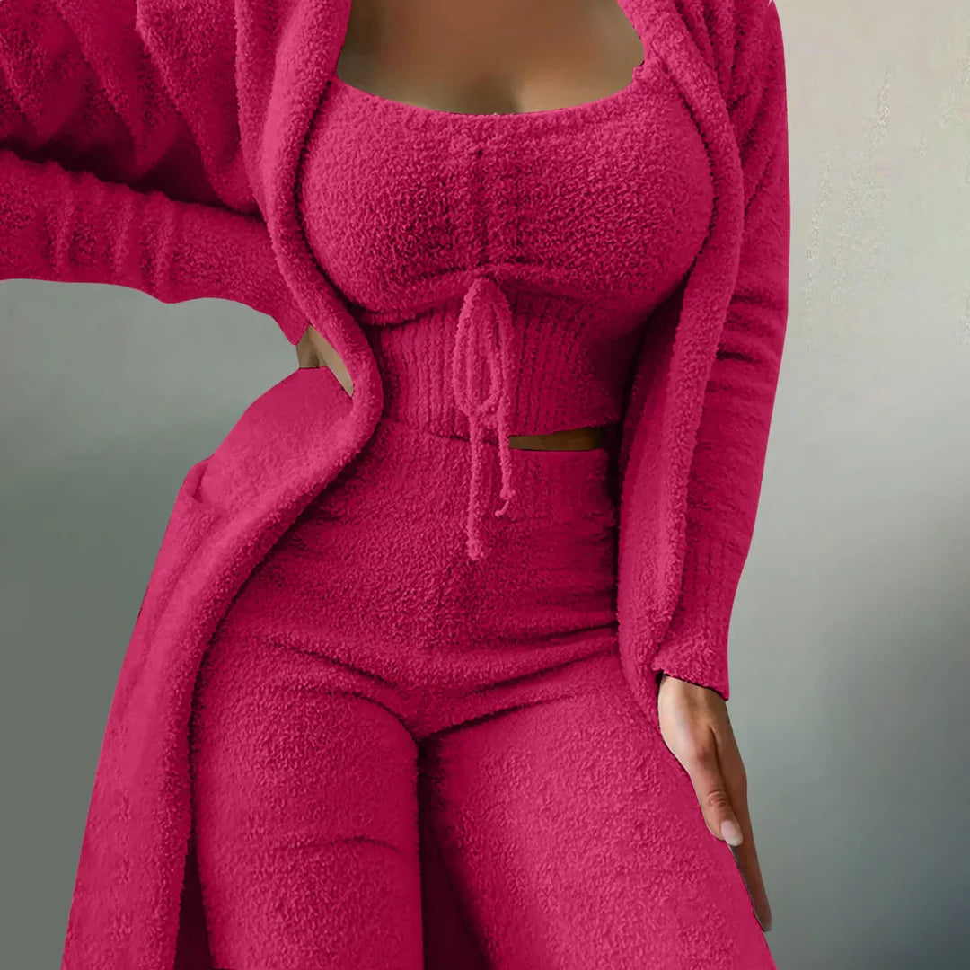 Warme Umarmung – 3-teiliges Set für Komfort und Stil