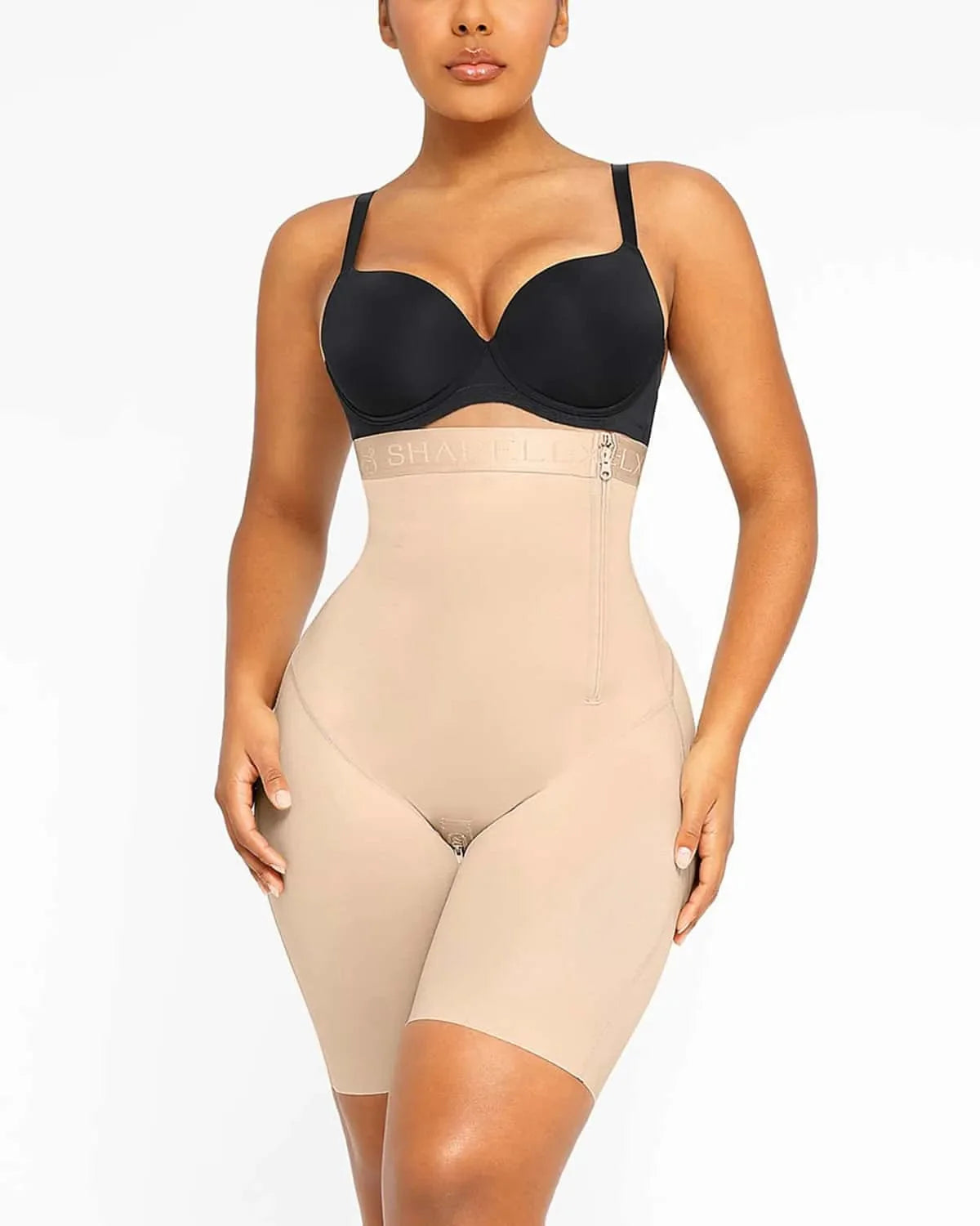 Hochtaillierte Figurformende Shorts für einen Perfekt geformten Po