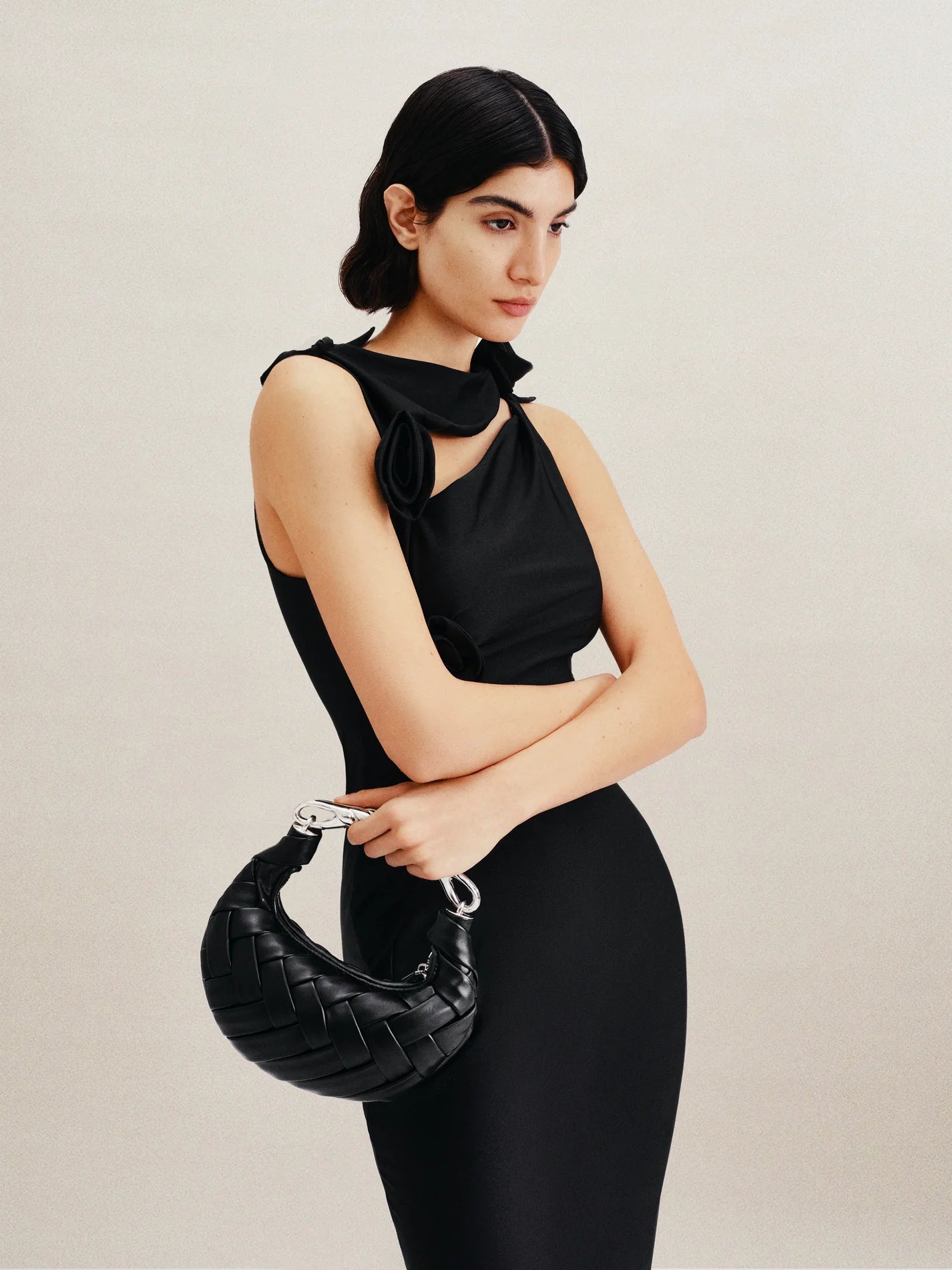 Orla Weave Handtasche – Veganes Leder, Funktionalität und Eleganz vereint